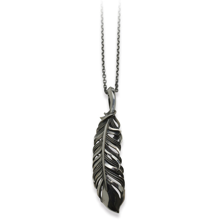 INTELLECTUAL FEATHER PENDANT L