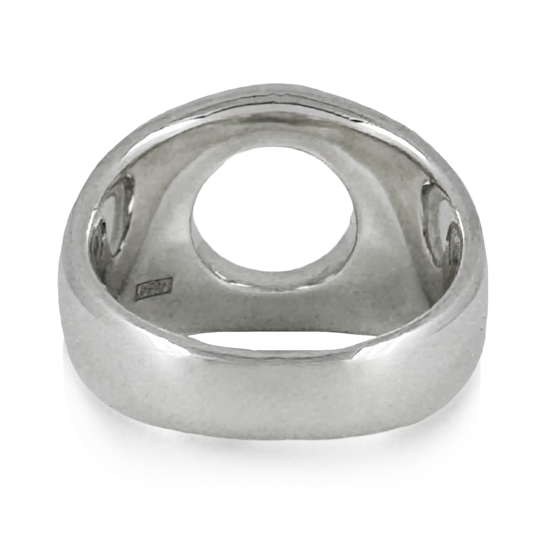 CIRCLE SIGNET RING