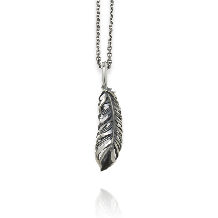 INTELLECTUAL FEATHER PENDANT M