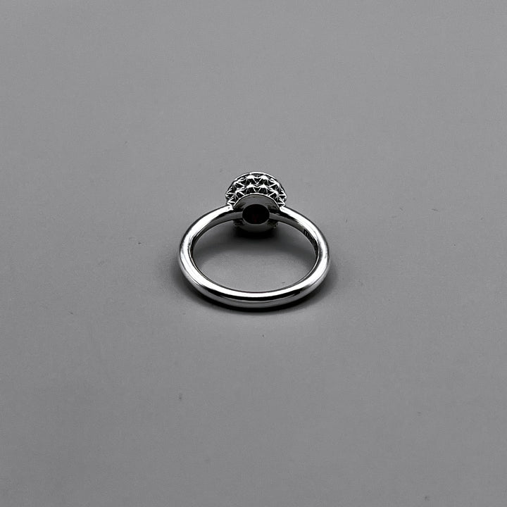 TRIPLE X STUDS SOLITAIRE BIRTHDAY 5mm STONE RING