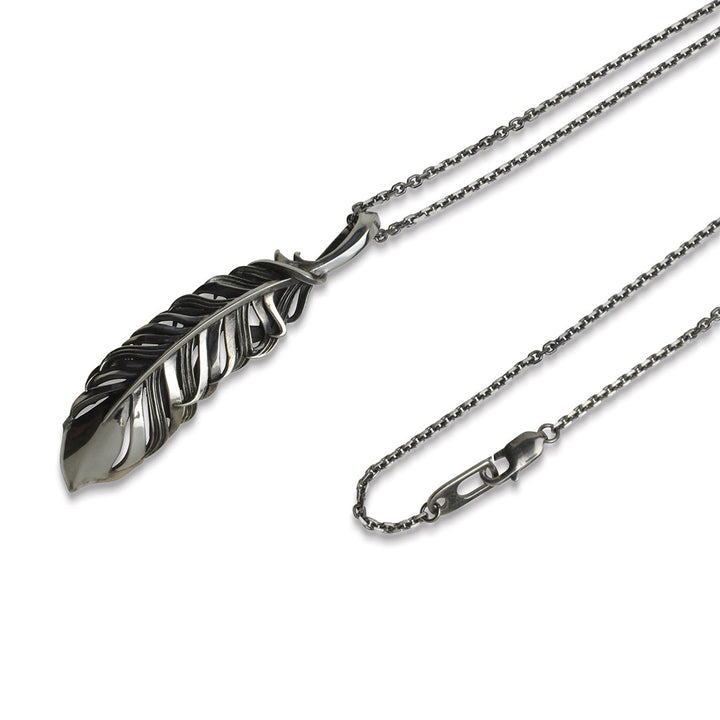 INTELLECTUAL FEATHER PENDANT L