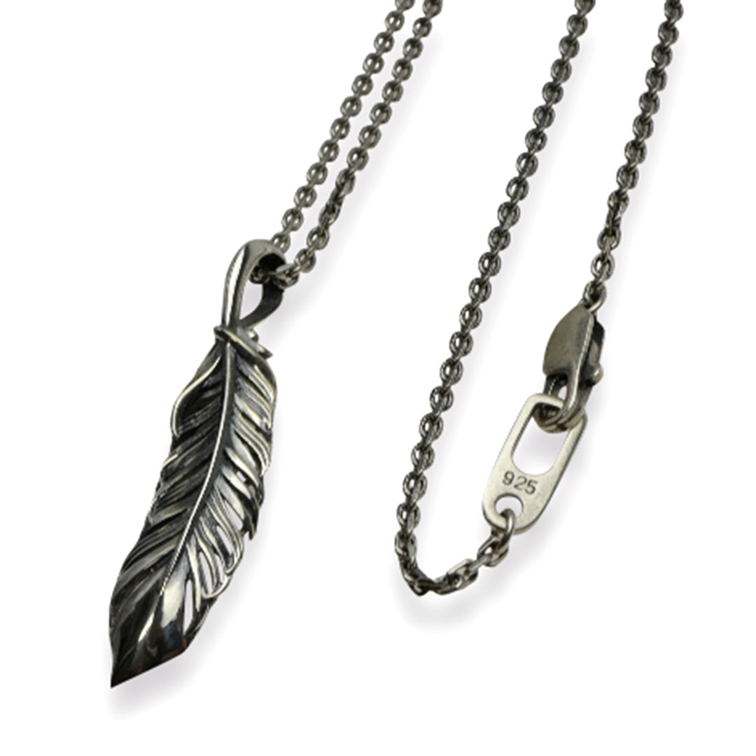 INTELLECTUAL FEATHER PENDANT M