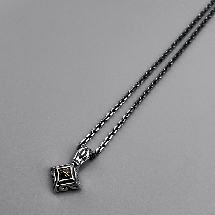 TRIPLE X EDITION URBAN TRIBAL PENDANT S SV × K10YG