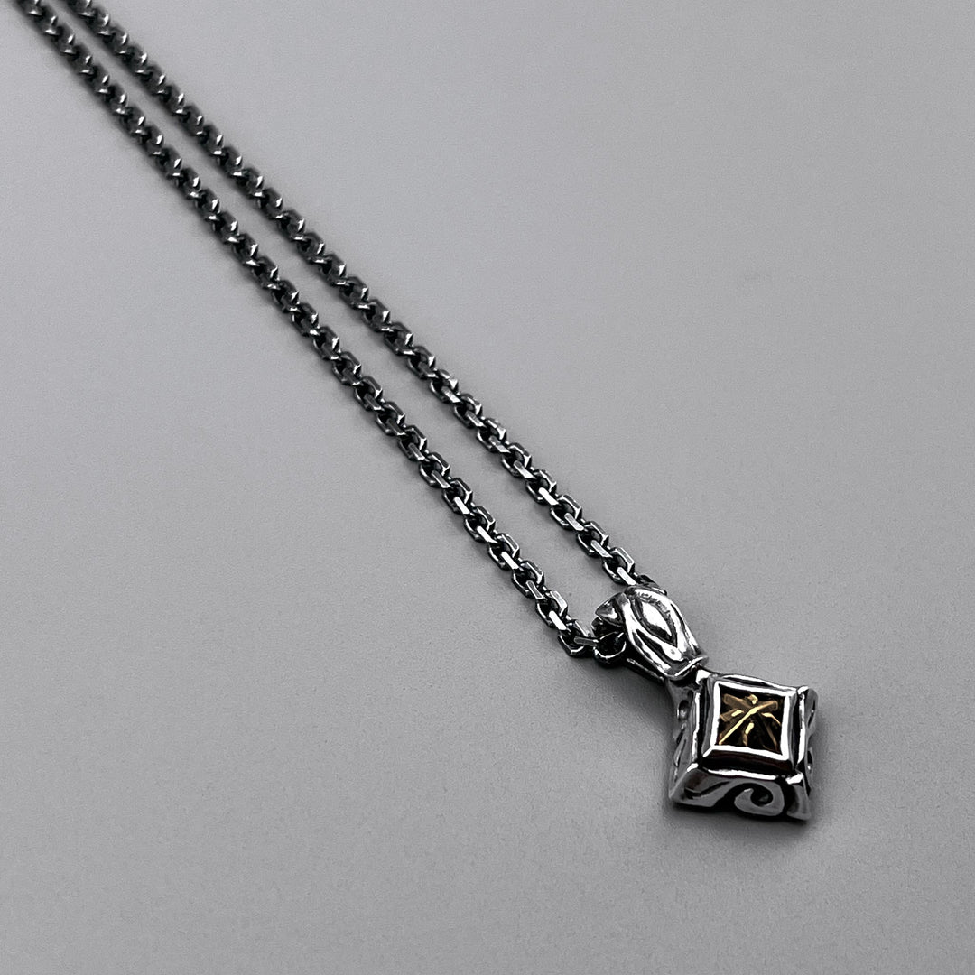 TRIPLE X EDITION URBAN TRIBAL PENDANT S SV × K10YG