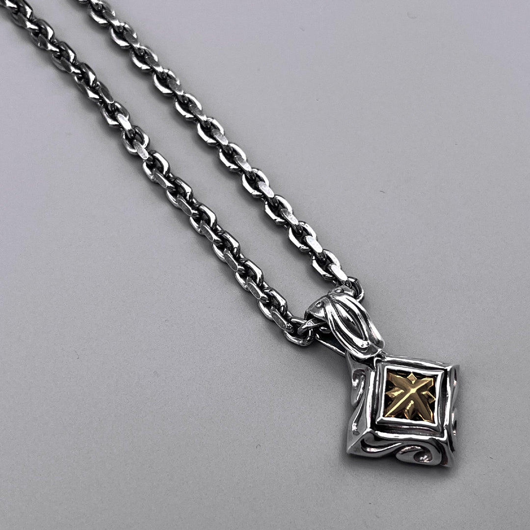 TRIPLE X EDITION URBAN TRIBAL PENDANT L SV × K10YG