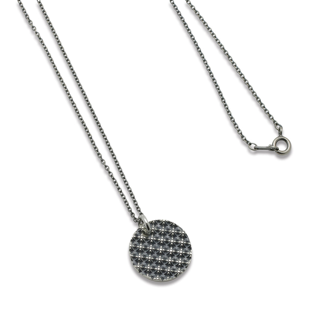 TRIPLE X STUDS COIN PENDANT