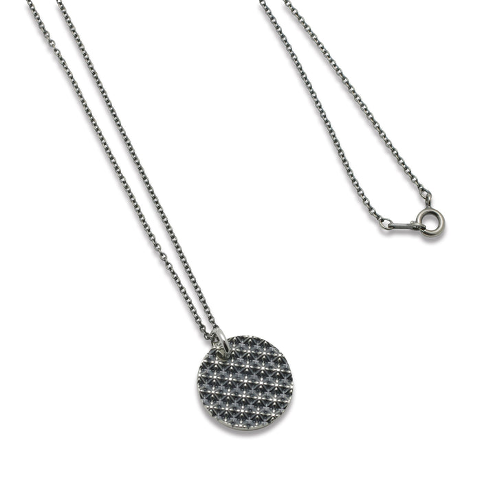 TRIPLE X STUDS COIN PENDANT