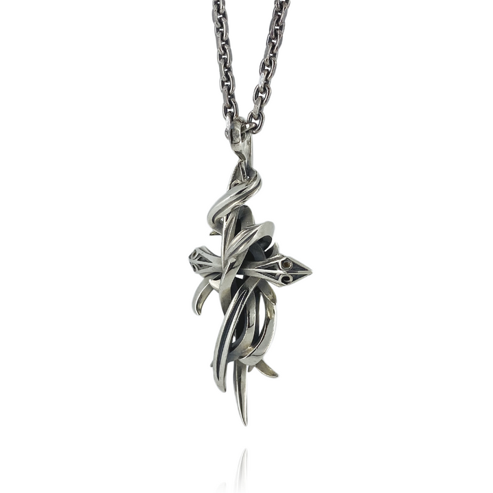 TENTACLES CROSS PENDANT L