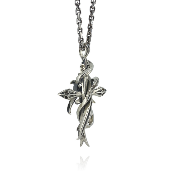 TENTACLES CROSS PENDANT L