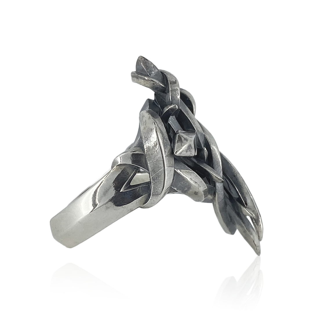 TENTACLES CROSS FREE RING M