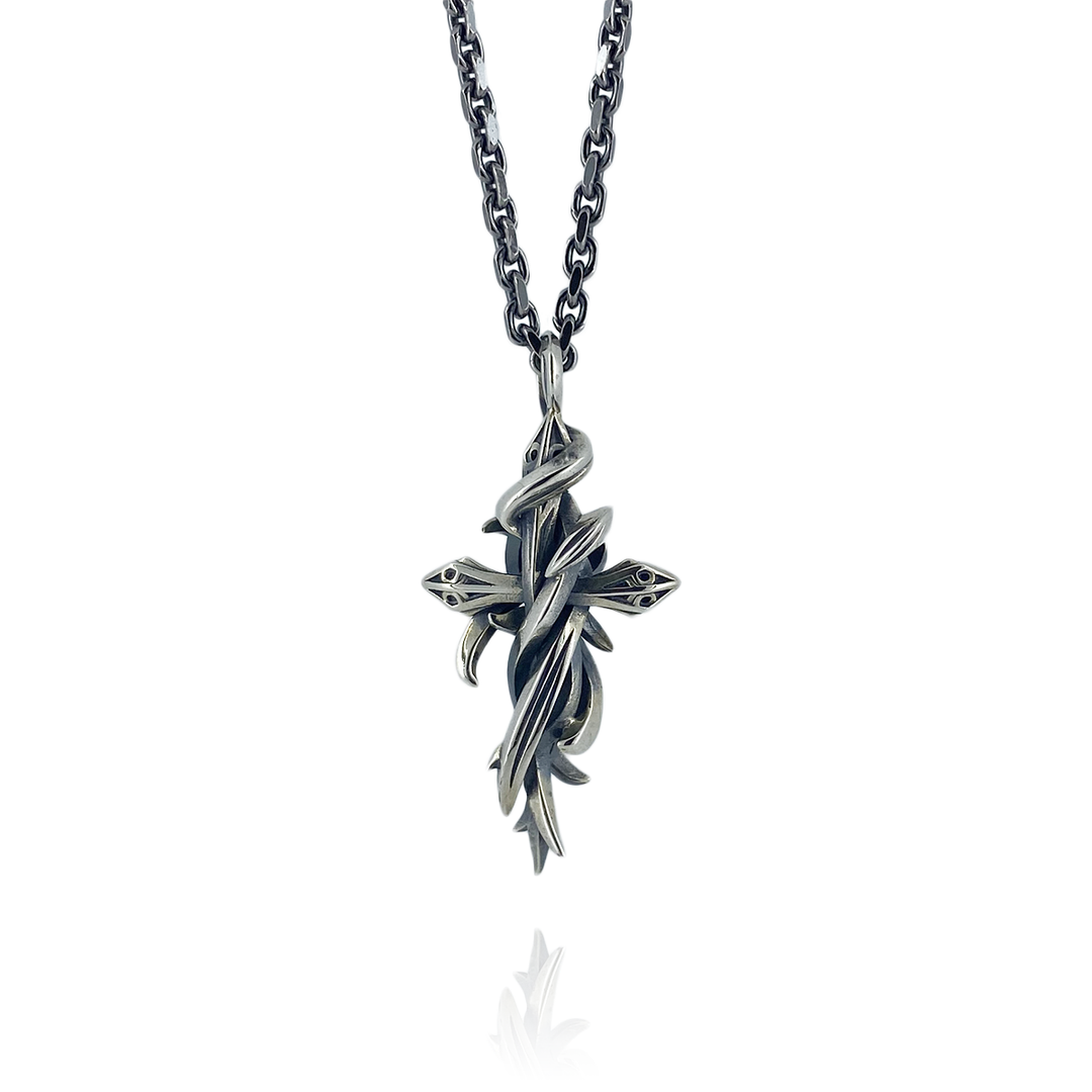 TENTACLES CROSS PENDANT M