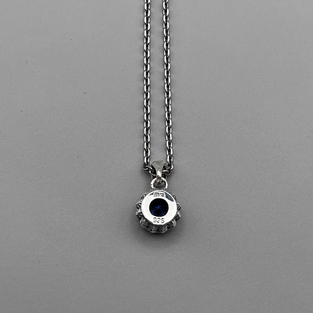 TRIPLE X STUDS SOLITAIRE BIRTHDAY 5mm STONE PENDANT