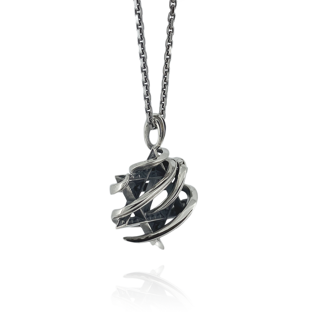 TRIPLE X EDITION TENTACLES HEXAGRAM PENDANT