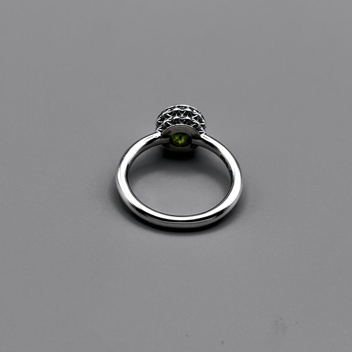 TRIPLE X STUDS SOLITAIRE BIRTHDAY 5mm STONE RING