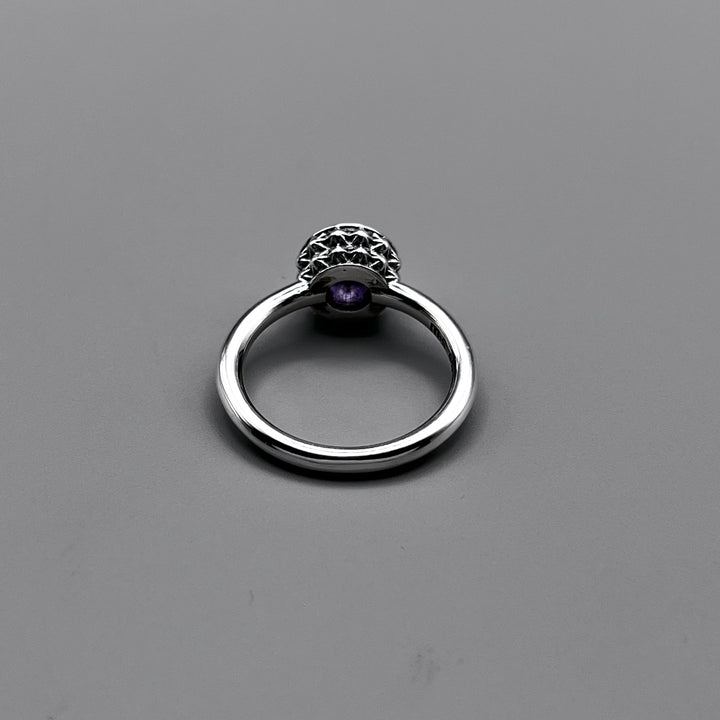 TRIPLE X STUDS SOLITAIRE BIRTHDAY 5mm STONE RING