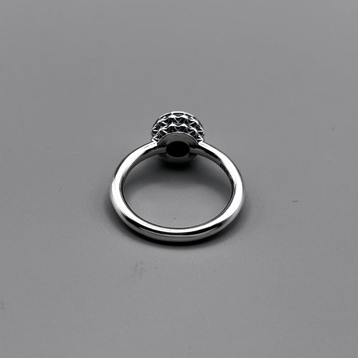 TRIPLE X STUDS SOLITAIRE BIRTHDAY 5mm STONE RING