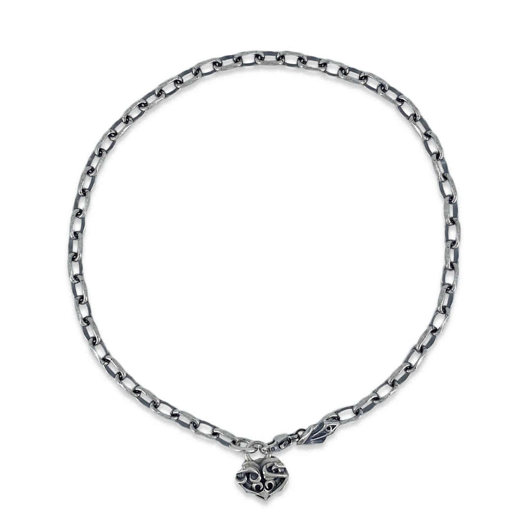 THORN HEART CHAIN ANKLET & BRACELET