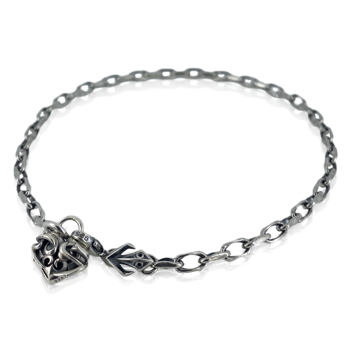 THORN HEART CHAIN ANKLET & BRACELET