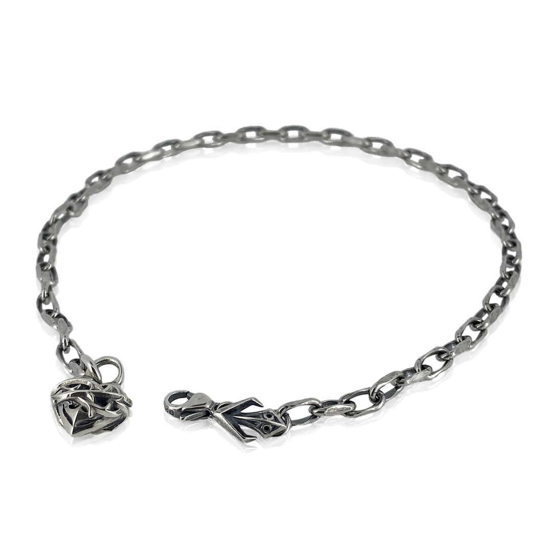 THORN HEART CHAIN ANKLET & BRACELET